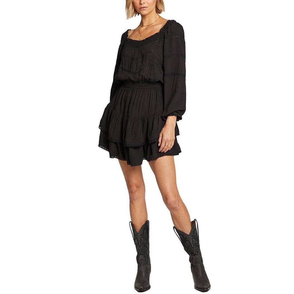 Nwt Anthropologie Saltwater Luxe Bisou Mini Dress Sz S Boho Feminine Flirty $138